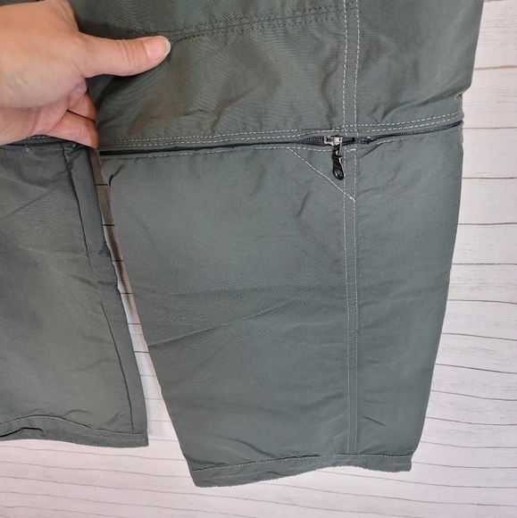 KUHL BANDITA CONVERTIBLE PANTS IN GREEN, SZ 6 - Picture 12 of 13
